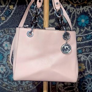 MICHAEL KORS CYNTHIA SAFFIANO LEATHER SMALL BAG